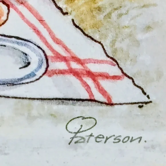 Brian Paterson Foxwood Tales Signed Print in Black Frame - Picture 2 of 4